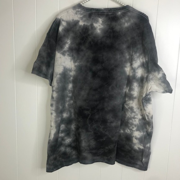 Smashing Pumpkins Black and Gray Tie Dry T Shirt SZ XXL - Picture 5 of 5